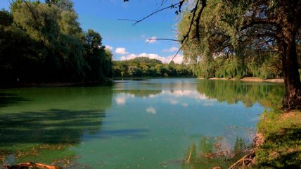 Онуфриевка: дендропарк с озерами